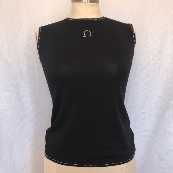 Salvatore Ferrangamo M black sweater twinset EUC - Picture 7 of 13